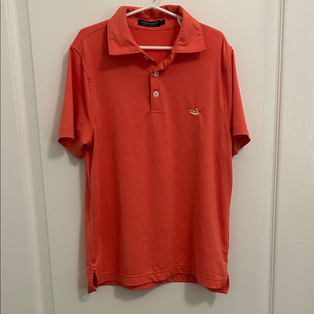 Southern Marsh Vibrant Orange Polo Shirt